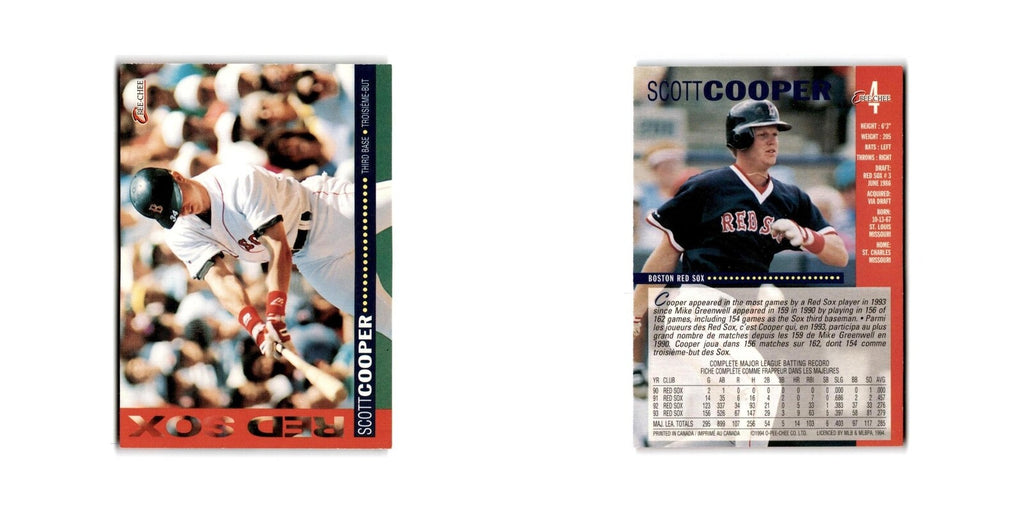 Scott Cooper 1994 O-Pee-Chee #4 Boston Red Sox Baseball Card NM