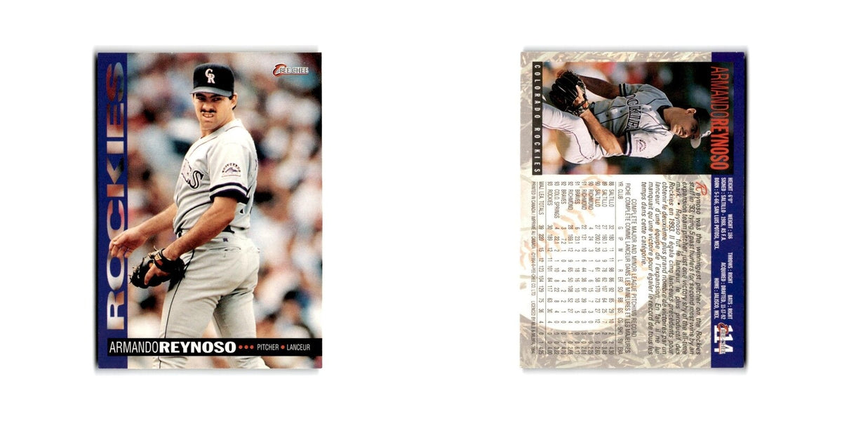 Armando Reynoso 1994 O-Pee-Chee #114 Colorado Rockies Baseball Card NM