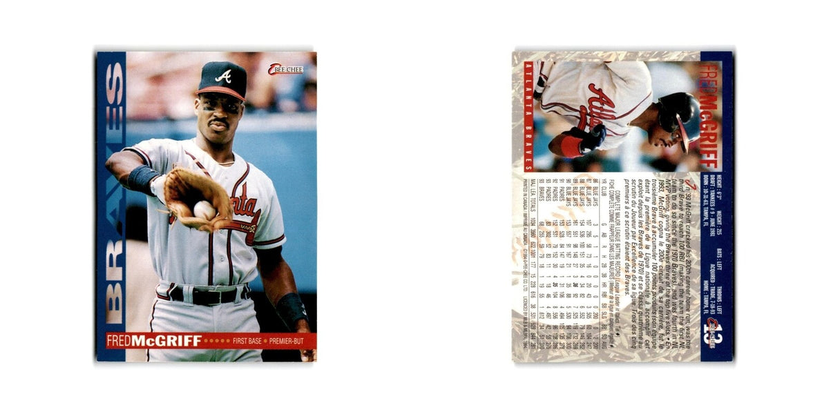 Fred McGriff 1994 O-Pee-Chee #13 Atlanta Braves Baseball Card NM