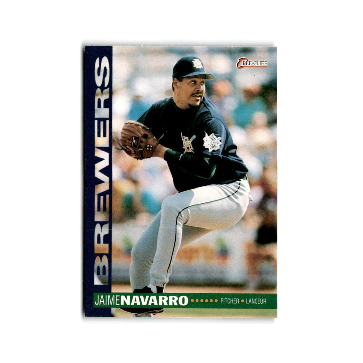 Jamie Navarro 1994 O-Pee-Chee #14 Milwaukee Brewers Baseball Card NM