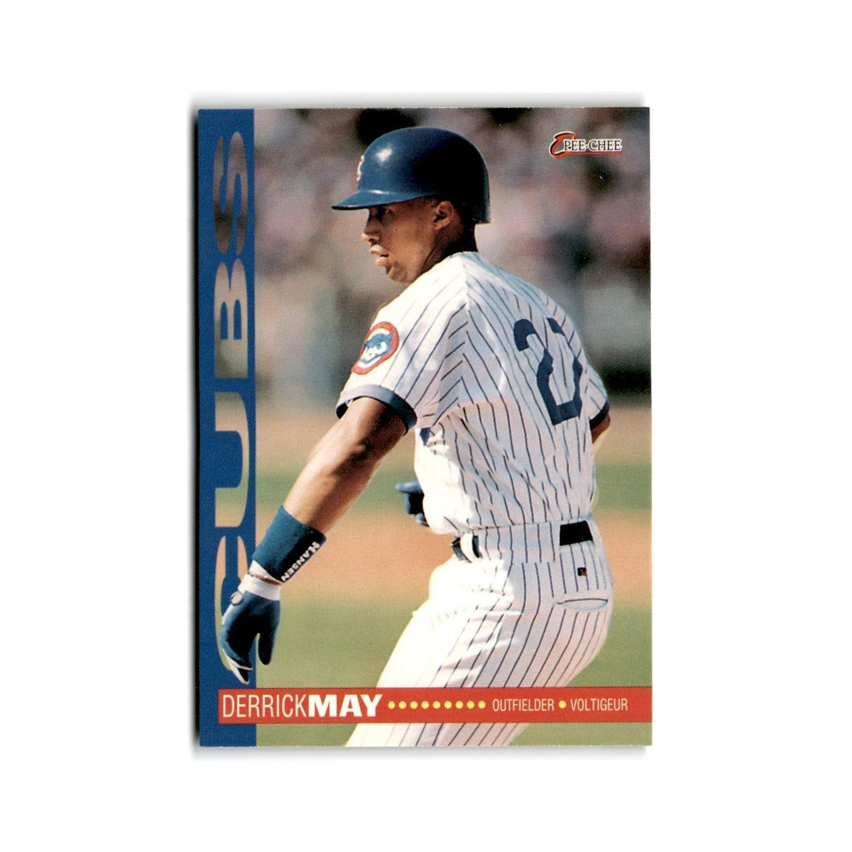 Derrick May 1994 O-Pee-Chee #40 Chicago Cubs Baseball Card NM