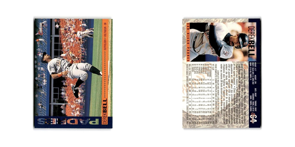 Derek Bell 1994 O-Pee-Chee #64 San Diego Padres Baseball Card NM