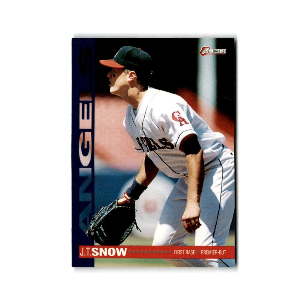 J.T Snow 1994 O-Pee-Chee #55 California Angels Baseball Card NM