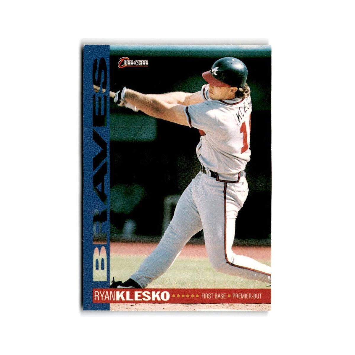 Ryan Klesko Rookie 1994 O-Pee-Chee #75 Atlanta Braves Baseball Card NM