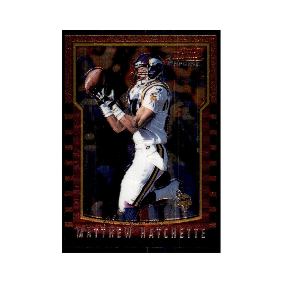 2000 Bowman Chrome Matthew Hatchette Football Cards #138