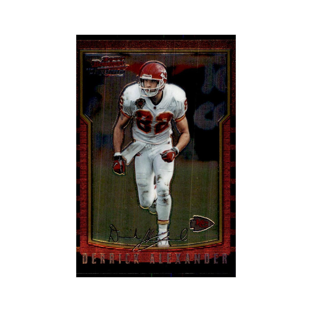 2000 Bowman Chrome Derrick Alexander Football Cards #7