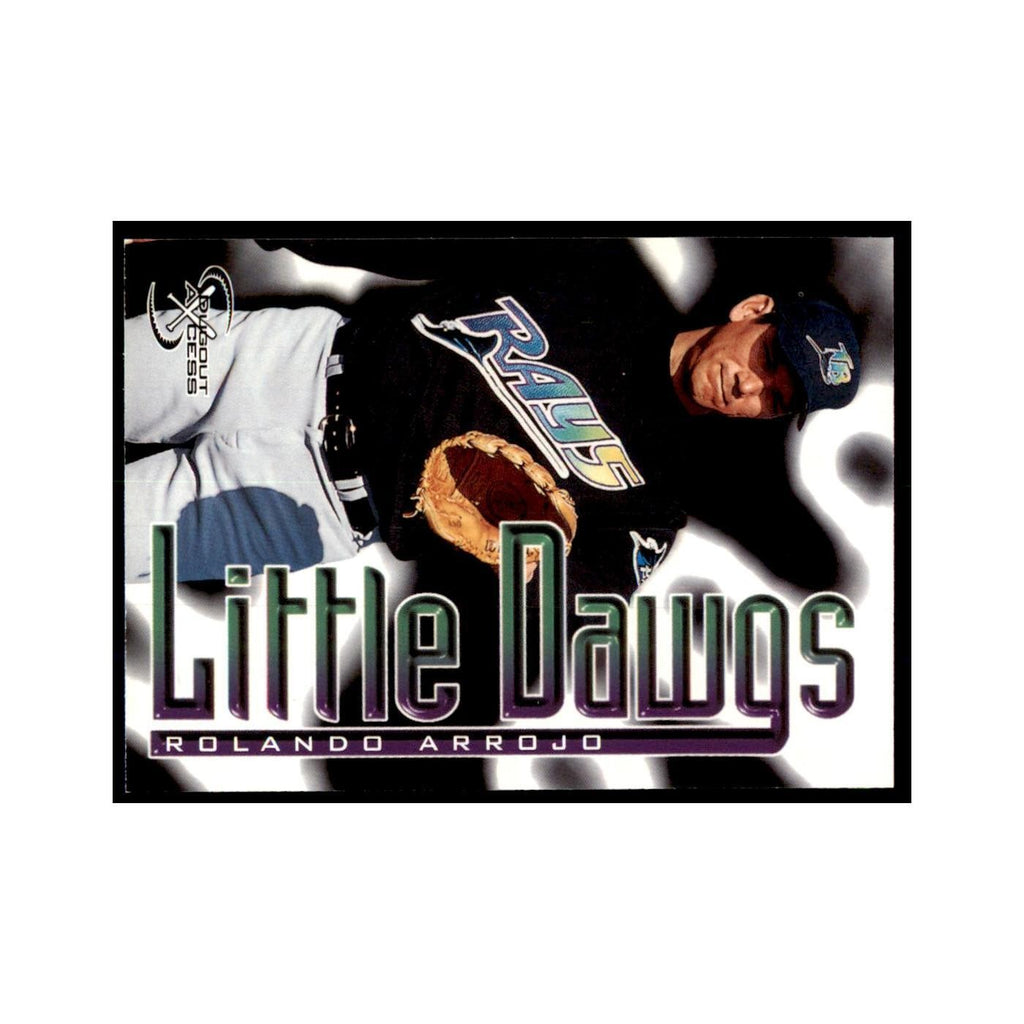 1998 SkyBox Dugout Axcess Rolando Arrojo Baseball Cards #96