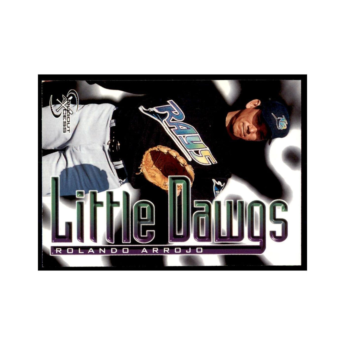 1998 SkyBox Dugout Axcess Rolando Arrojo Baseball Cards #96