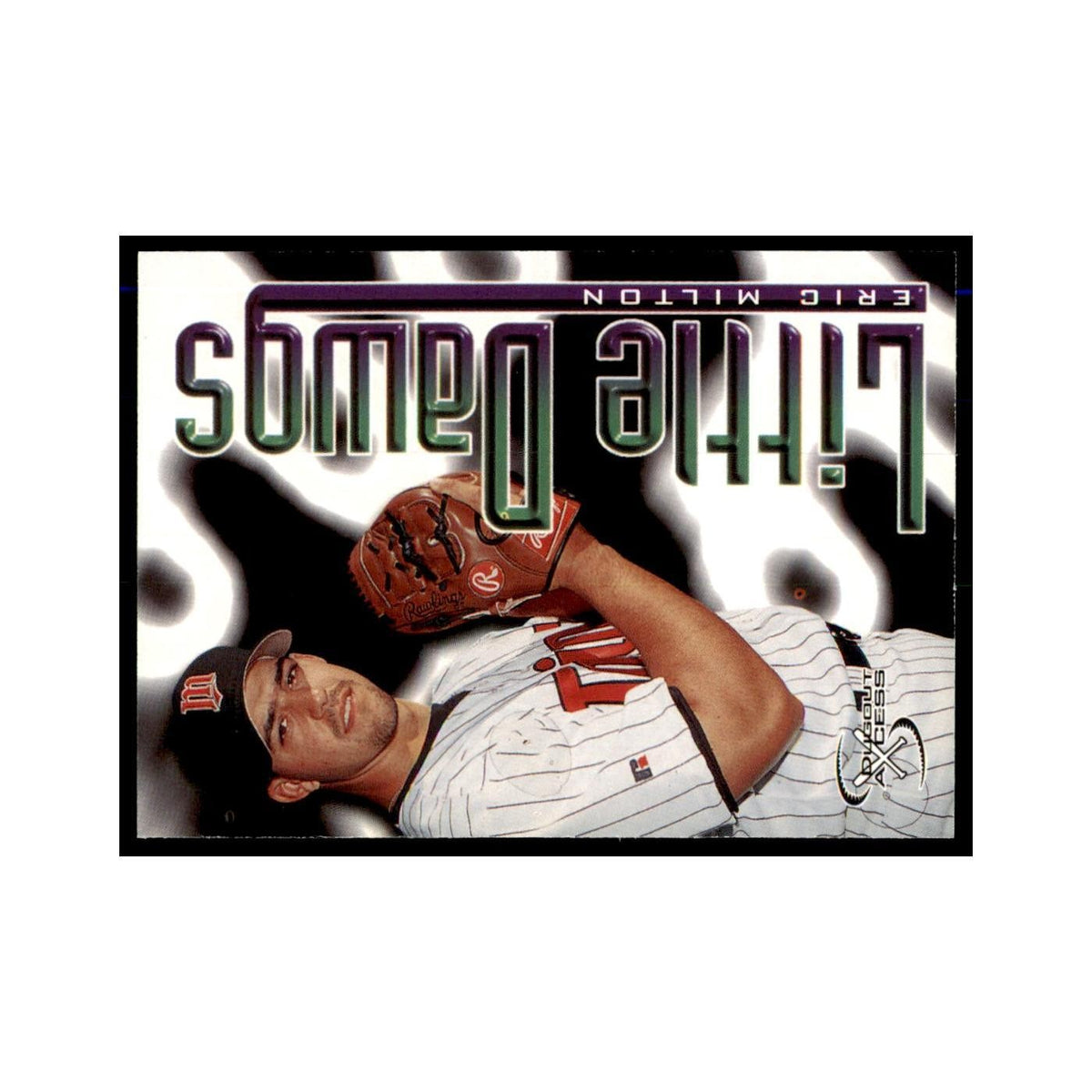 1998 SkyBox Dugout Axcess Eric Milton Baseball Cards #109