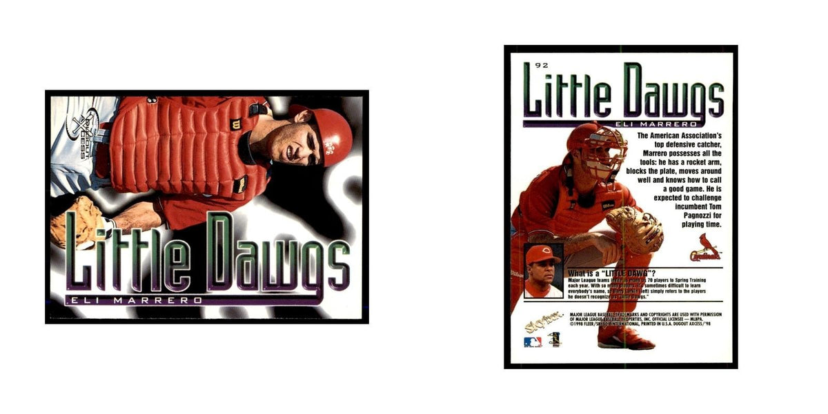 1998 SkyBox Dugout Axcess Eli Marrero Baseball Cards #92