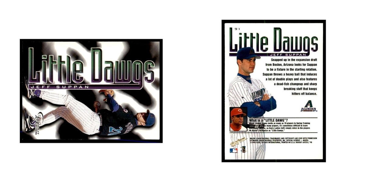 1998 SkyBox Dugout Axcess Jeff Suppan Baseball Cards #91