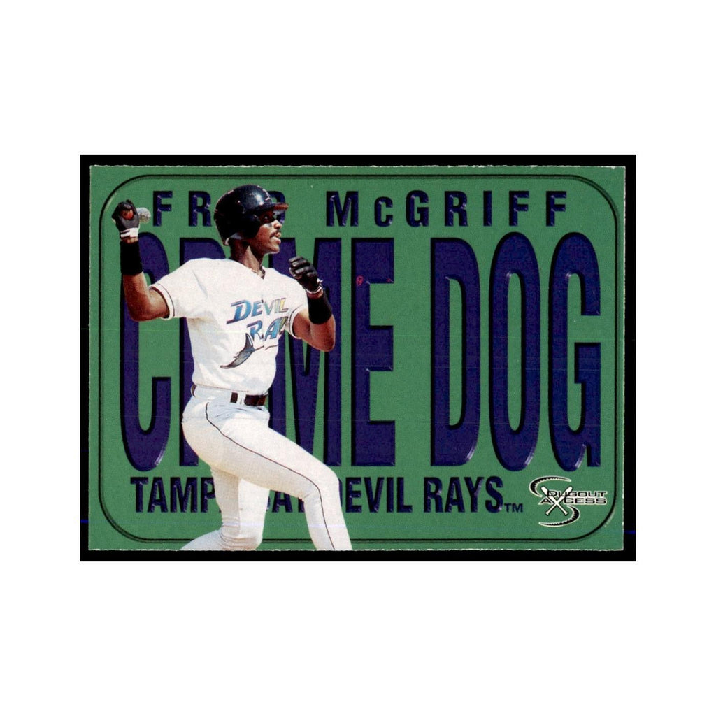 1998 SkyBox Dugout Axcess Fred McGriff Baseball Cards #137