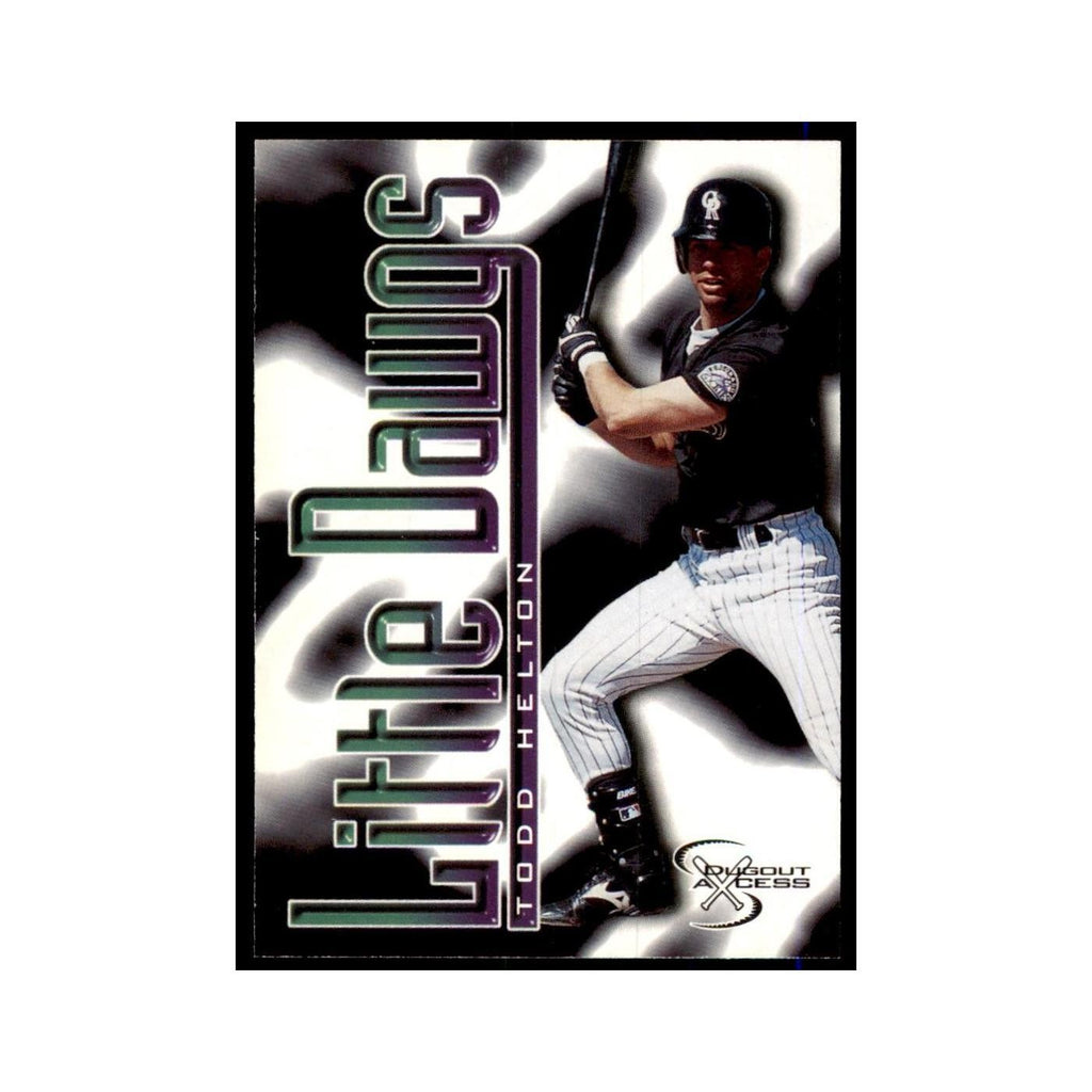 1998 SkyBox Dugout Axcess Todd Helton Baseball Cards #120