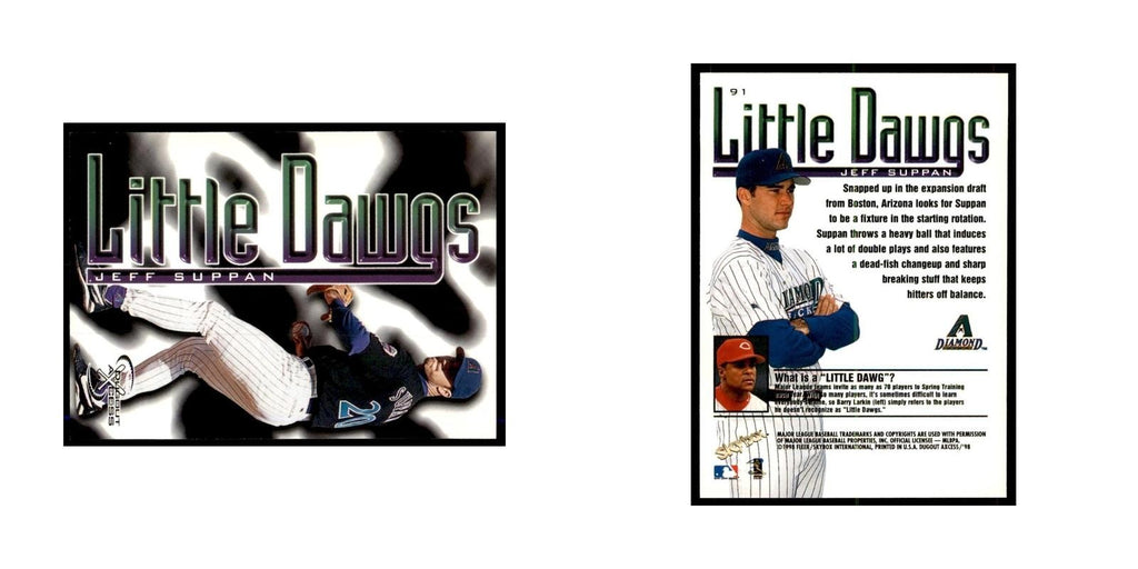 1998 SkyBox Dugout Axcess Jeff Suppan Baseball Cards #91