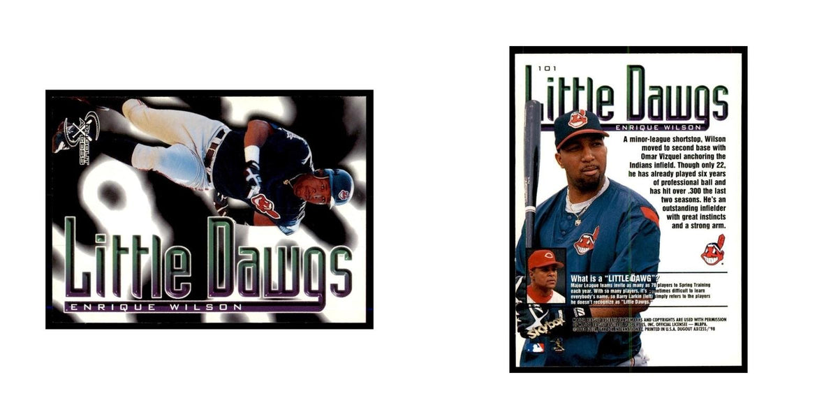 1998 SkyBox Dugout Axcess Enrique Wilson Baseball Cards #101