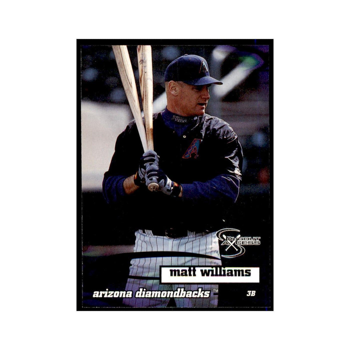 1998 SkyBox Dugout Axcess Matt Williams Baseball Cards #2