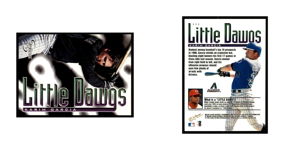 1998 SkyBox Dugout Axcess Karim Garcia Baseball Cards #111