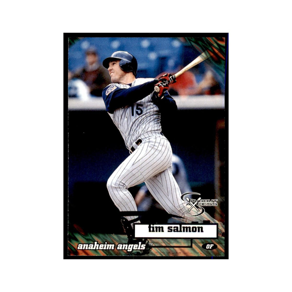 1998 SkyBox Dugout Axcess Tim Salmon Baseball Cards #50