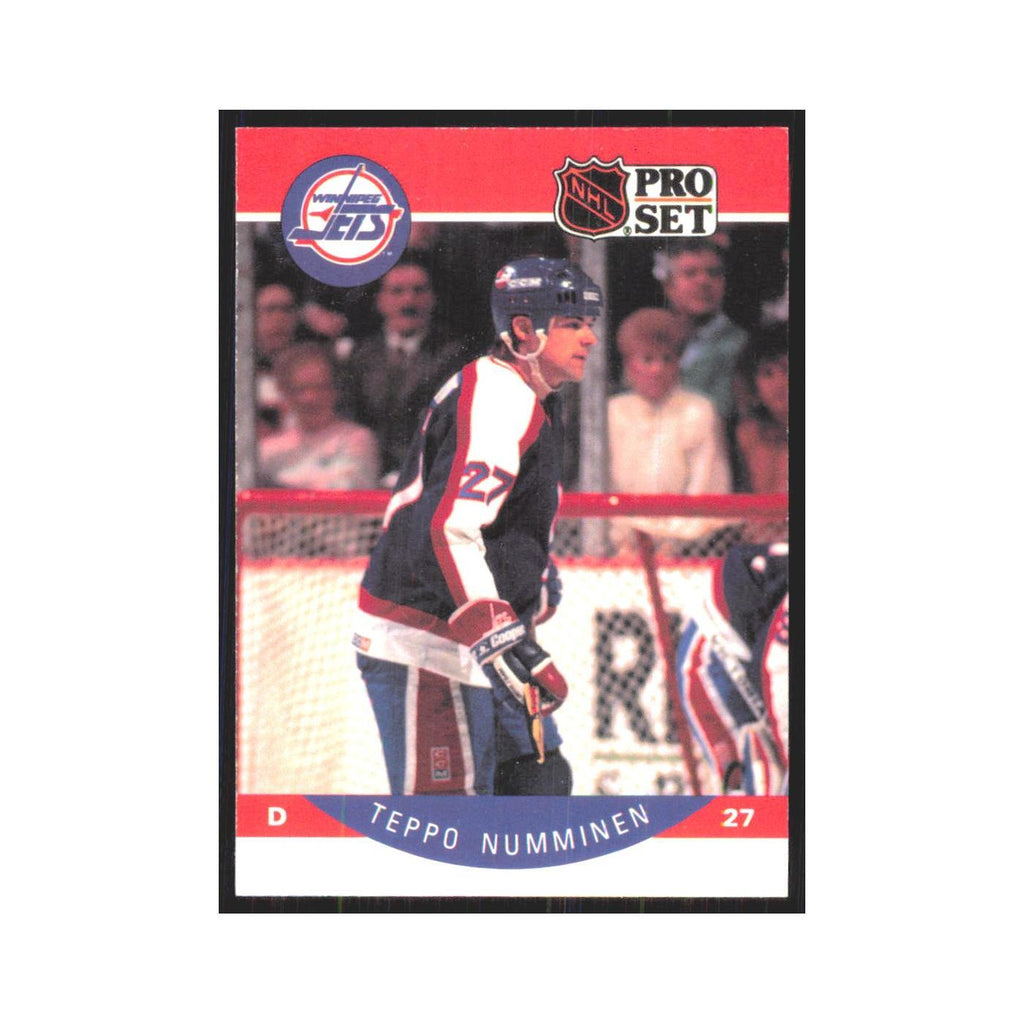 1990 Pro Set Teppo Numminen Winnipeg Jets #334