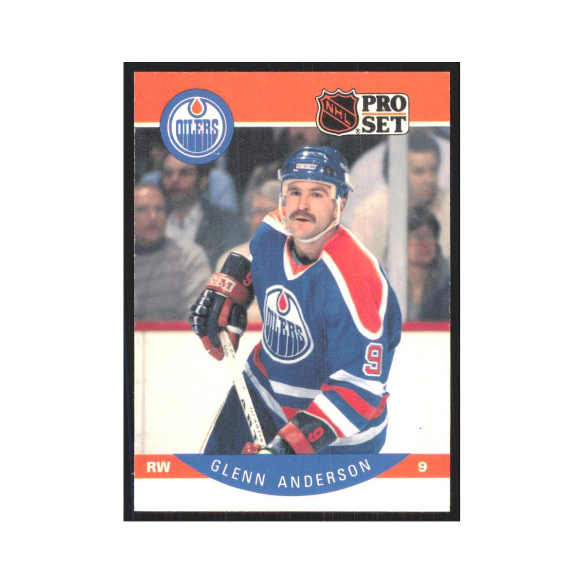1990 Pro Set Glenn Anderson Edmonton Oilers #81