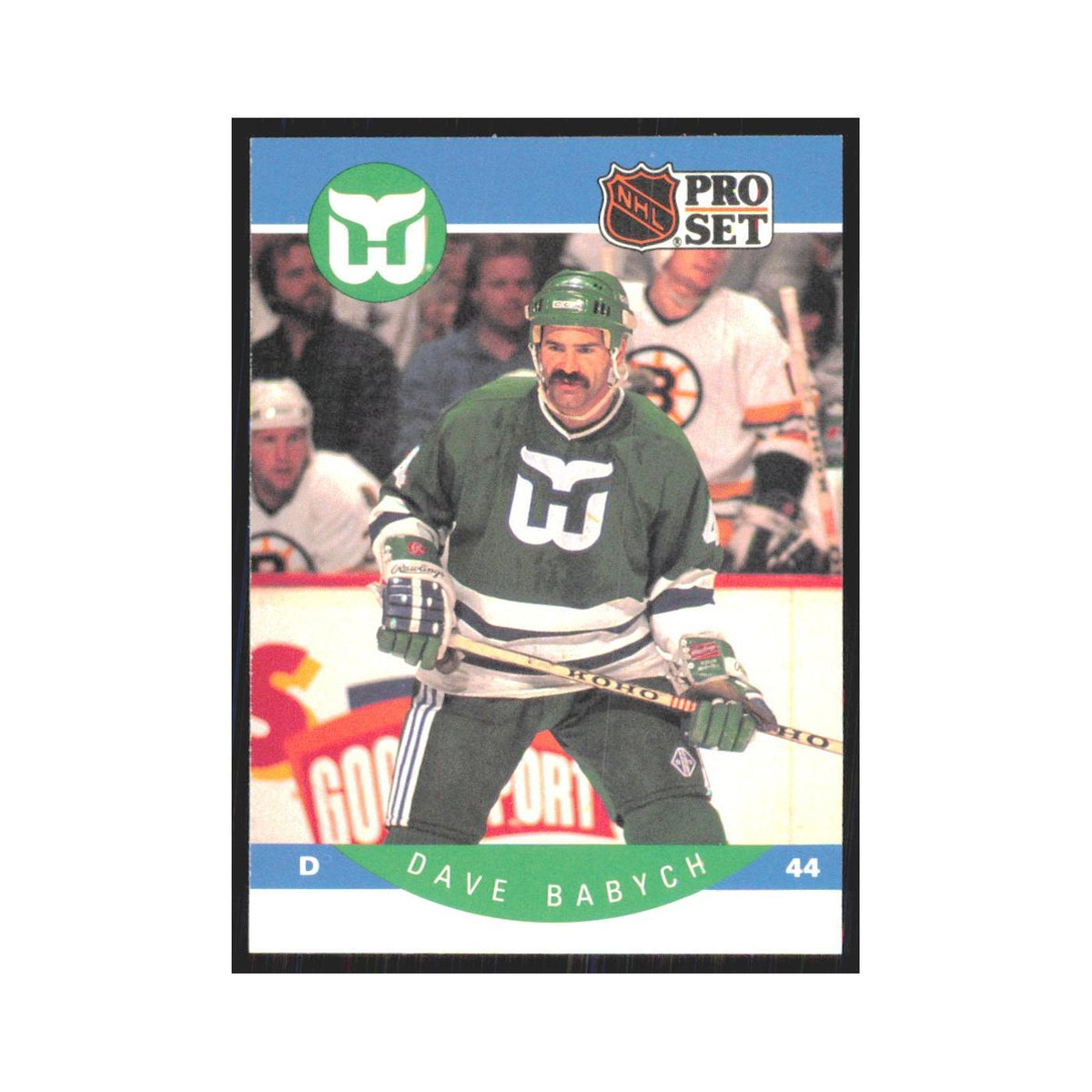 1990 Pro Set Dave Babych Hartford Whalers #99