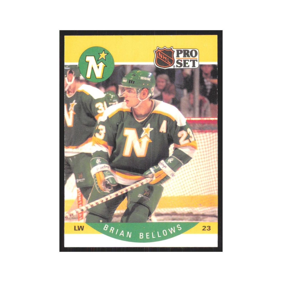 1990 Pro Set Brian Bellows Minnesota North Stars #130
