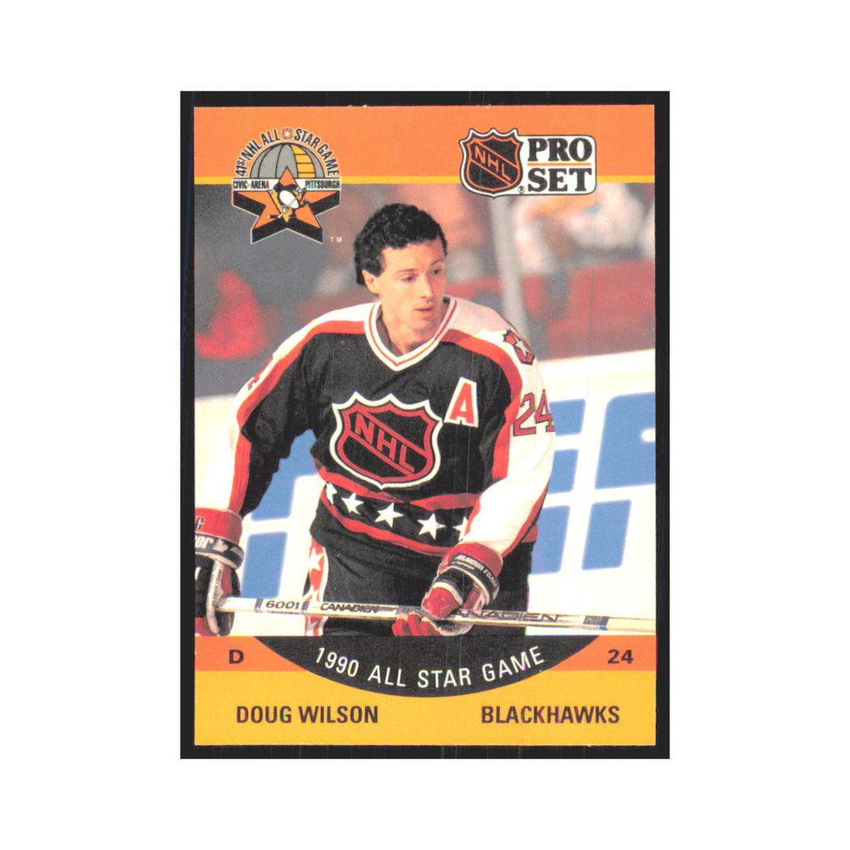 1990 Pro Set Doug Wilson Chicago Blackhawks #346