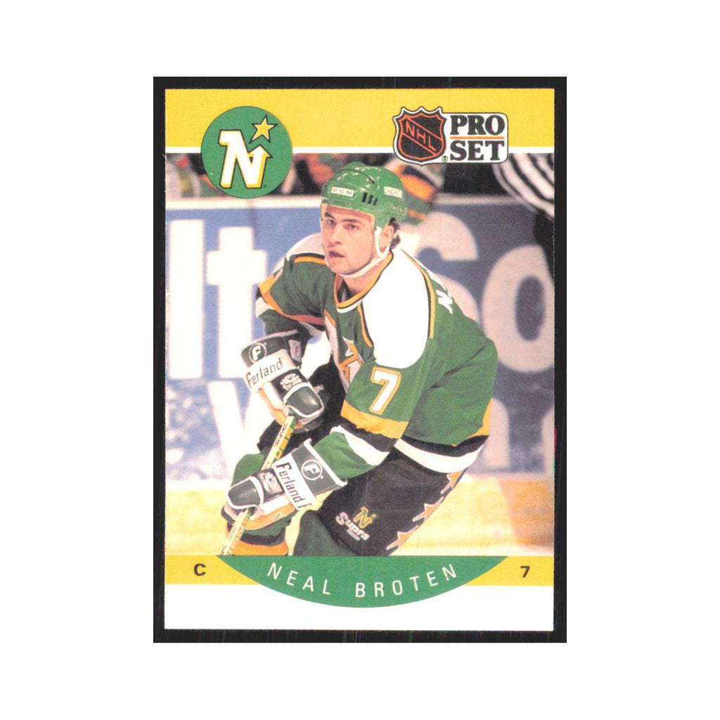 1990 Pro Set Neal Broten Minnesota North Stars #132