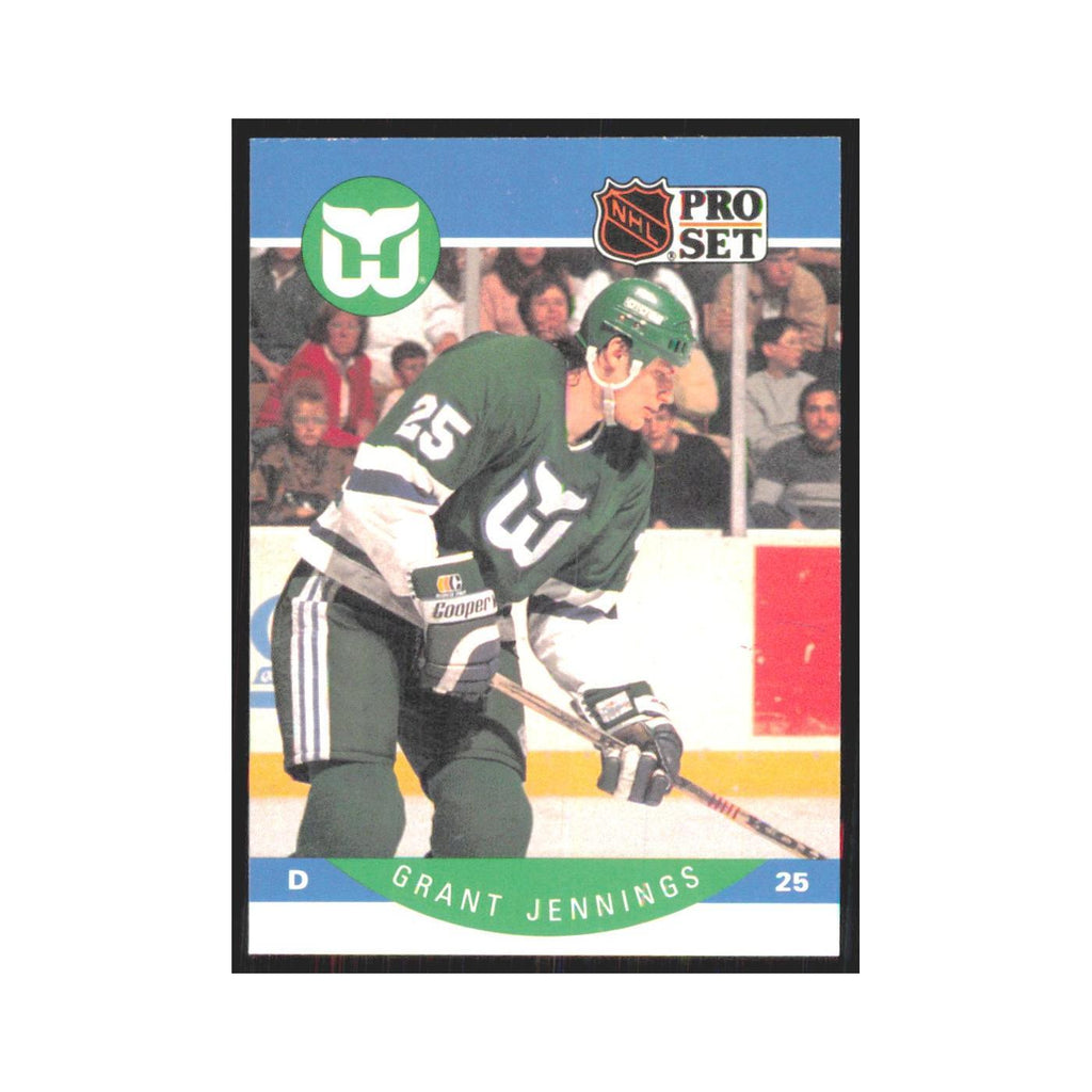 1990 Pro Set Grant Jennings Hartford Whalers #106