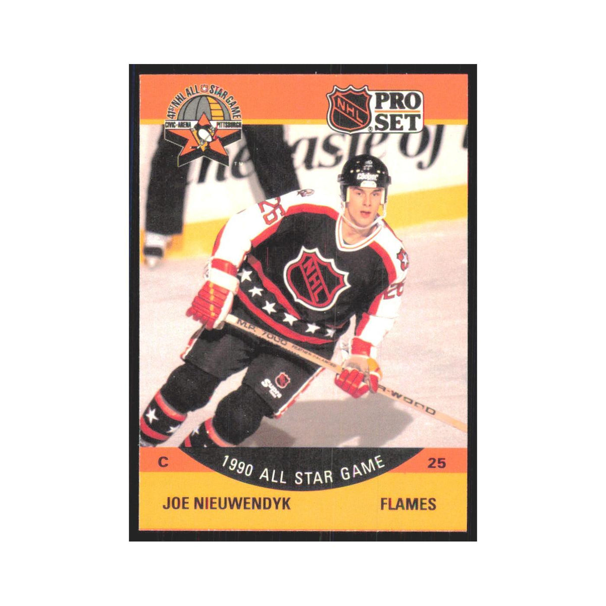1990 Pro Set Joe Nieuwendyk Calgary Flames #344