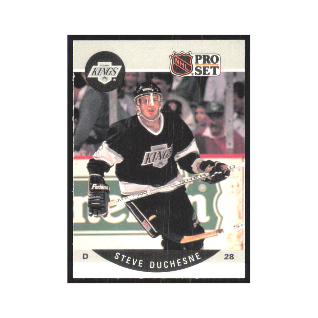 1990 Pro Set Steve Duchesne Los Angeles Kings #115