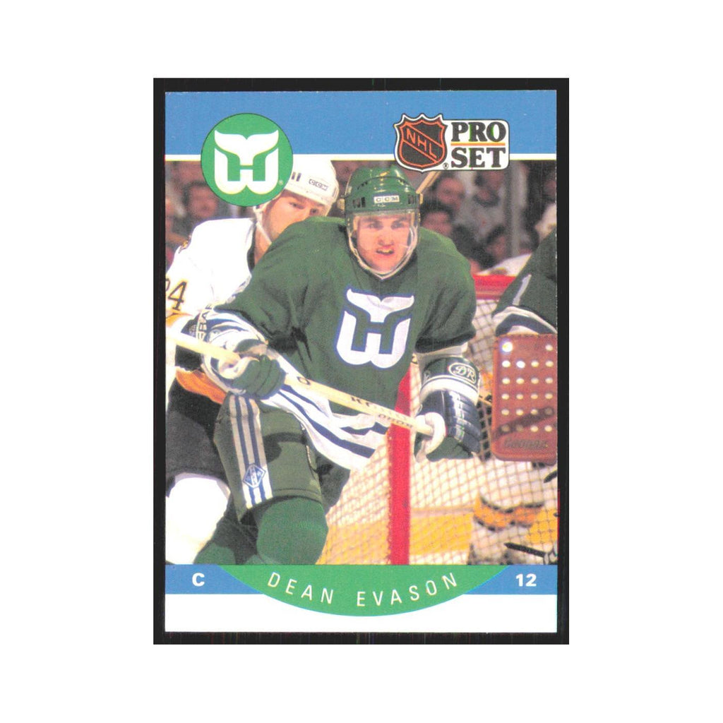 1990 Pro Set Dean Evason Hartford Whalers #103