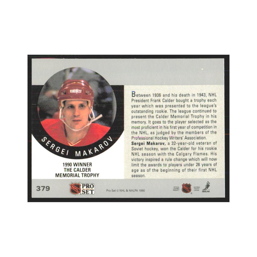 1990 Pro Set Sergei Makarov #379