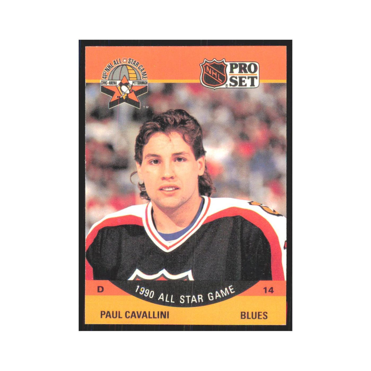 1990 Pro Set Paul Cavallini St. Louis Blues #353