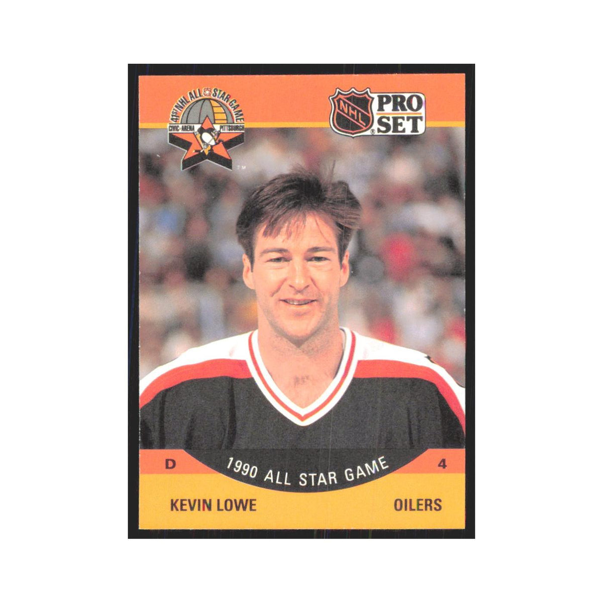 1990 Pro Set Kevin Lowe Edmonton Oilers #339