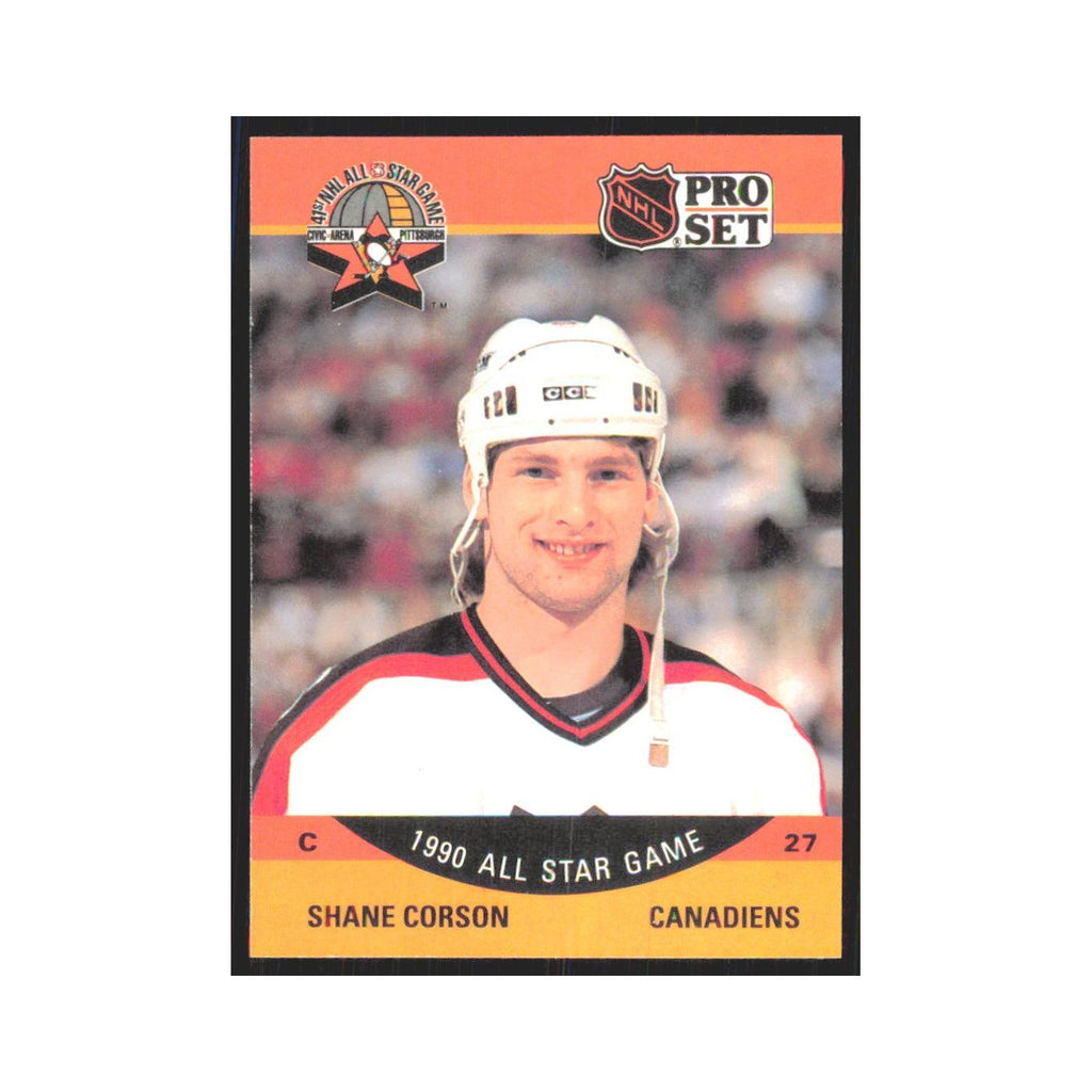 1990 Pro Set Shayne Corson Montreal Canadiens #369