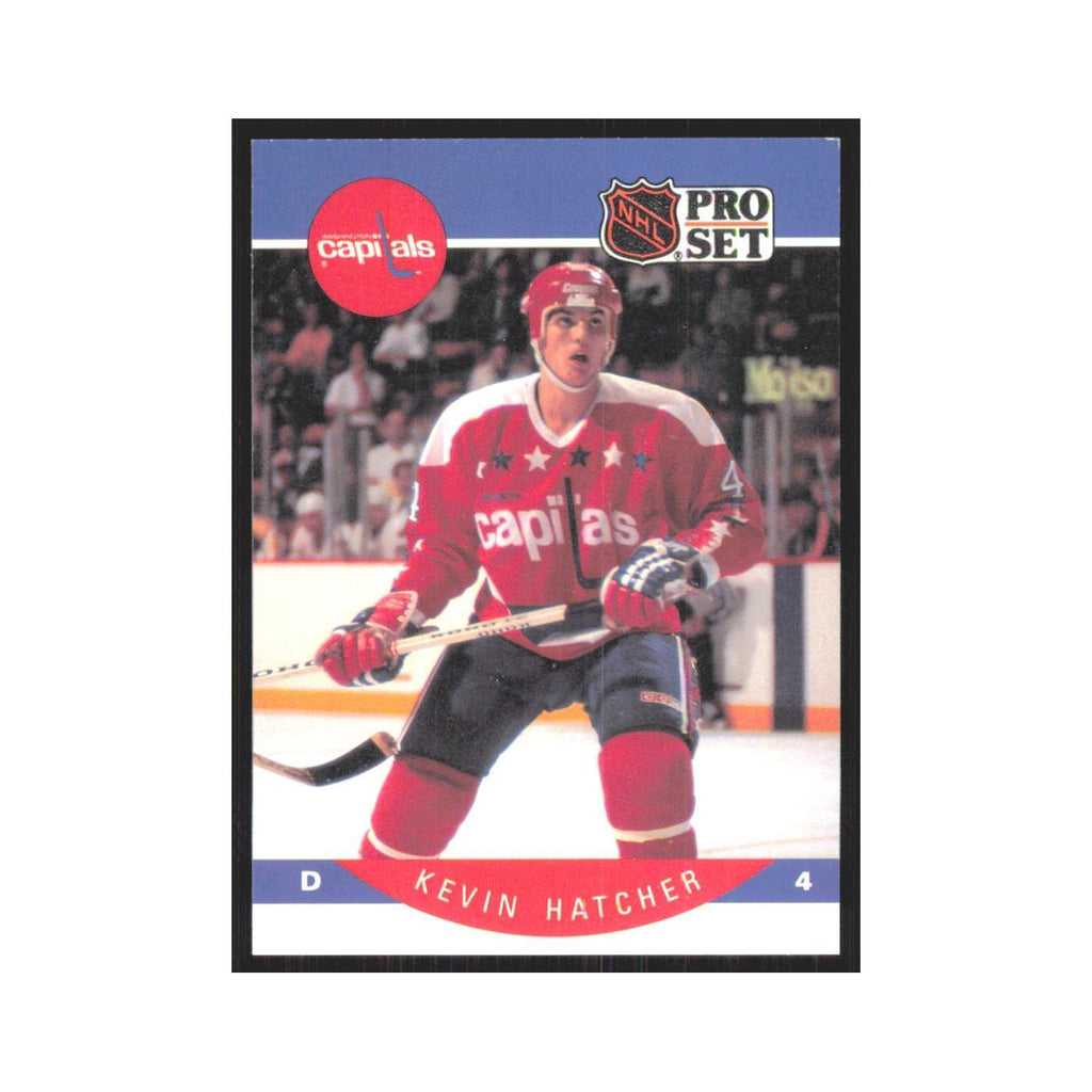 1990 Pro Set Kevin Hatcher Washington Capitals #311