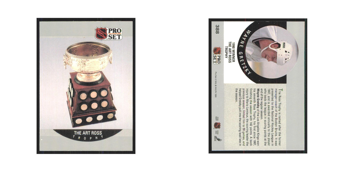 1990 Pro Set The Art Ross Trophy #388
