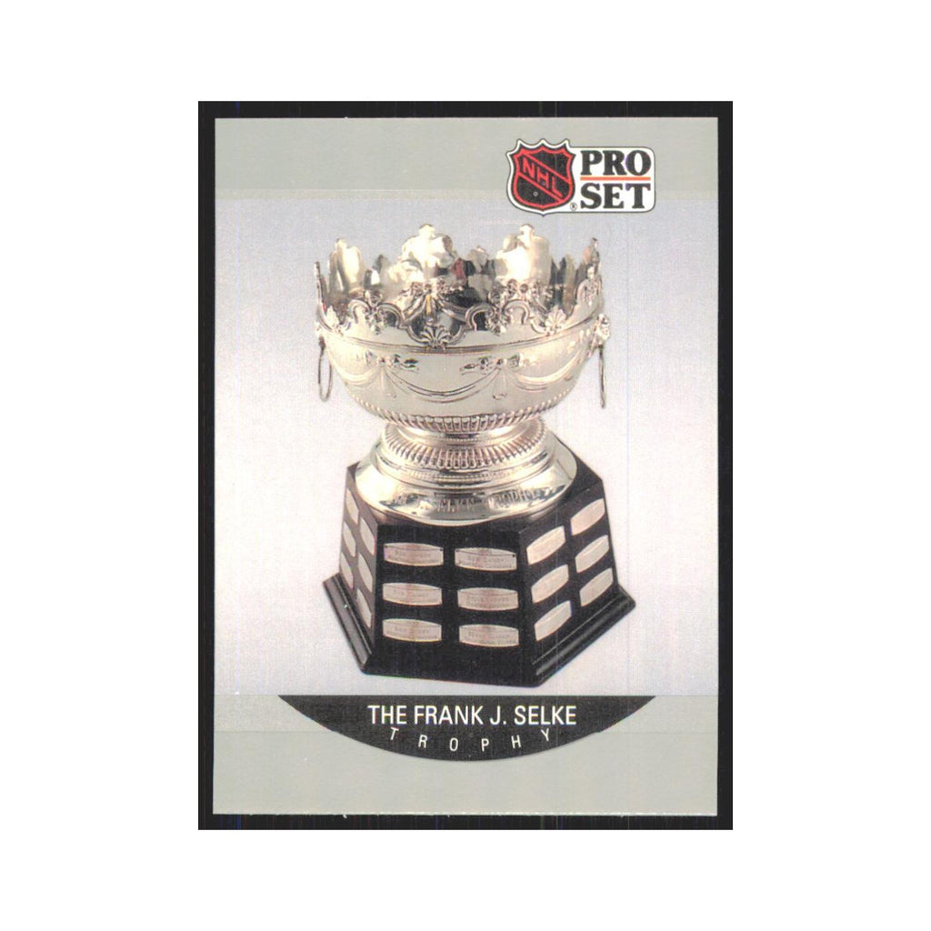 1990 Pro Set The Frank J. Selke Trophy #389