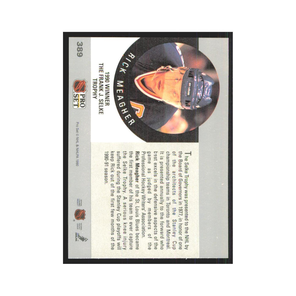 1990 Pro Set The Frank J. Selke Trophy #389