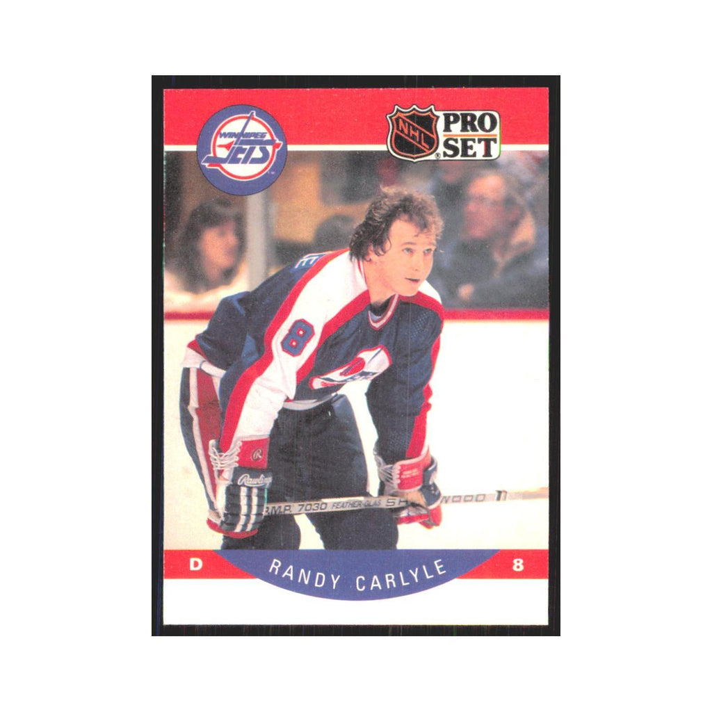 1990 Pro Set Randy Carlyle Winnipeg Jets #325