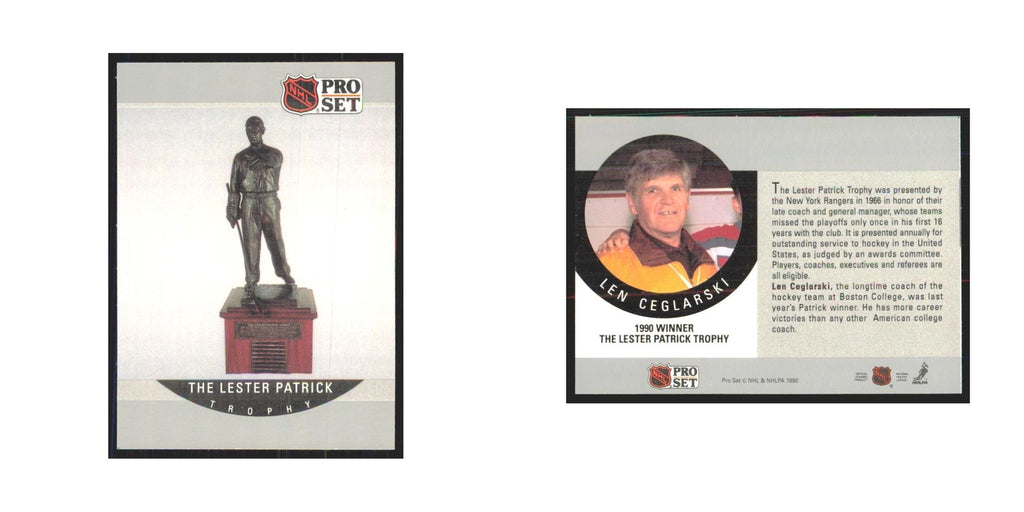 1990 Pro Set Len Ceglarski #nan