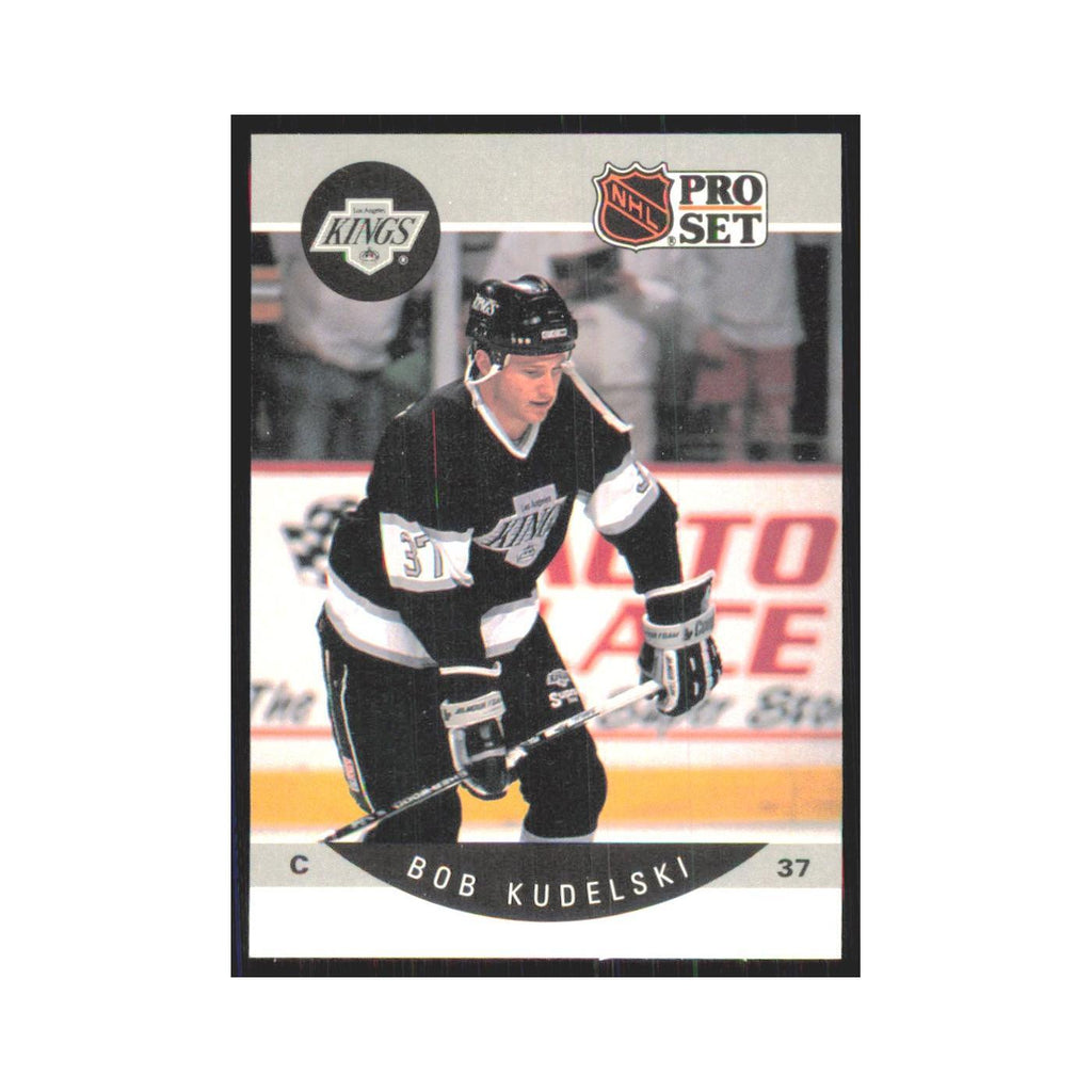 1990 Pro Set Bob Kudelski Los Angeles Kings #122