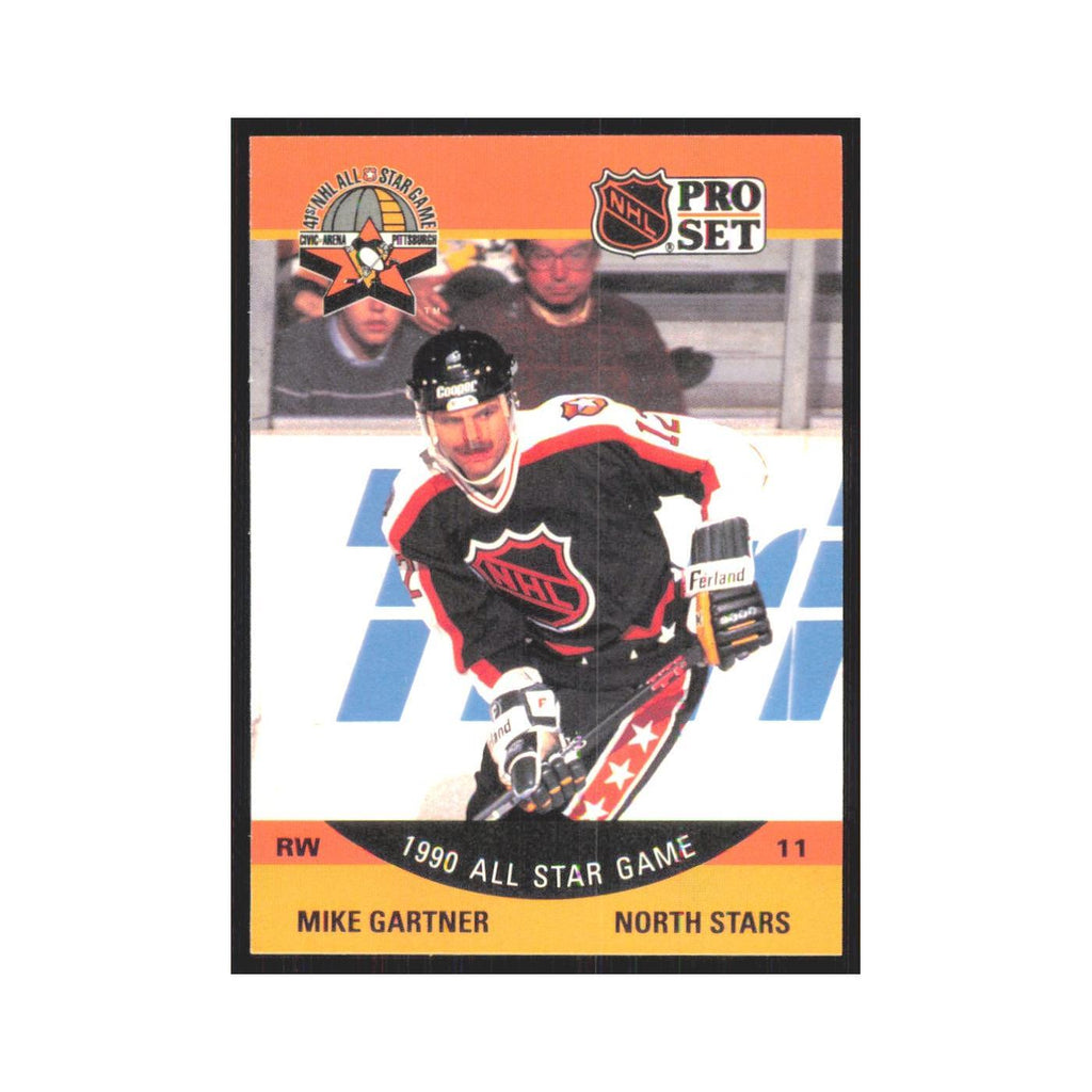 1990 Pro Set Mike Gartner Minnesota North Stars #351