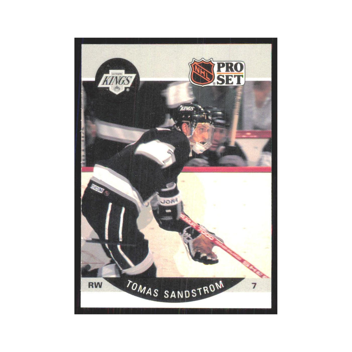 1990 Pro Set Tomas Sandstrom Los Angeles Kings #127