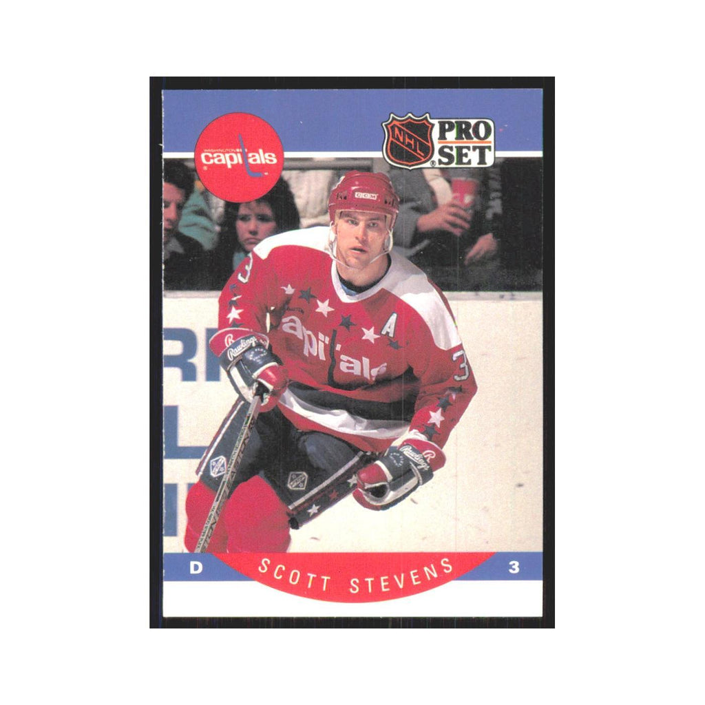 1990 Pro Set Scott Stevens Washington Capitals #321