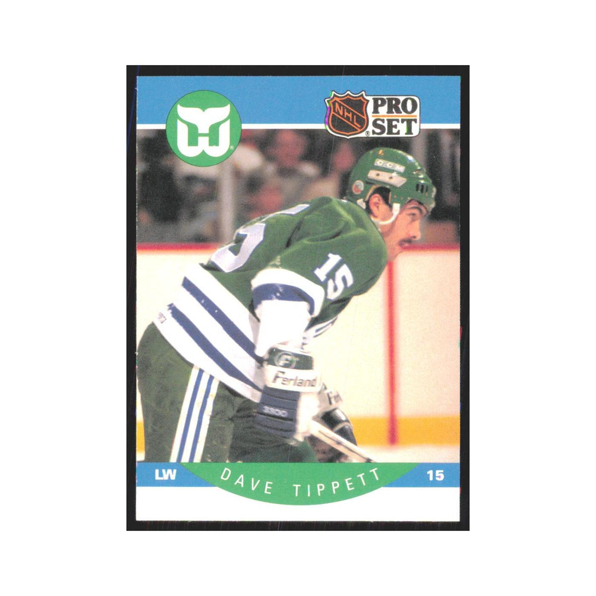 1990 Pro Set Dave Tippett Hartford Whalers #111