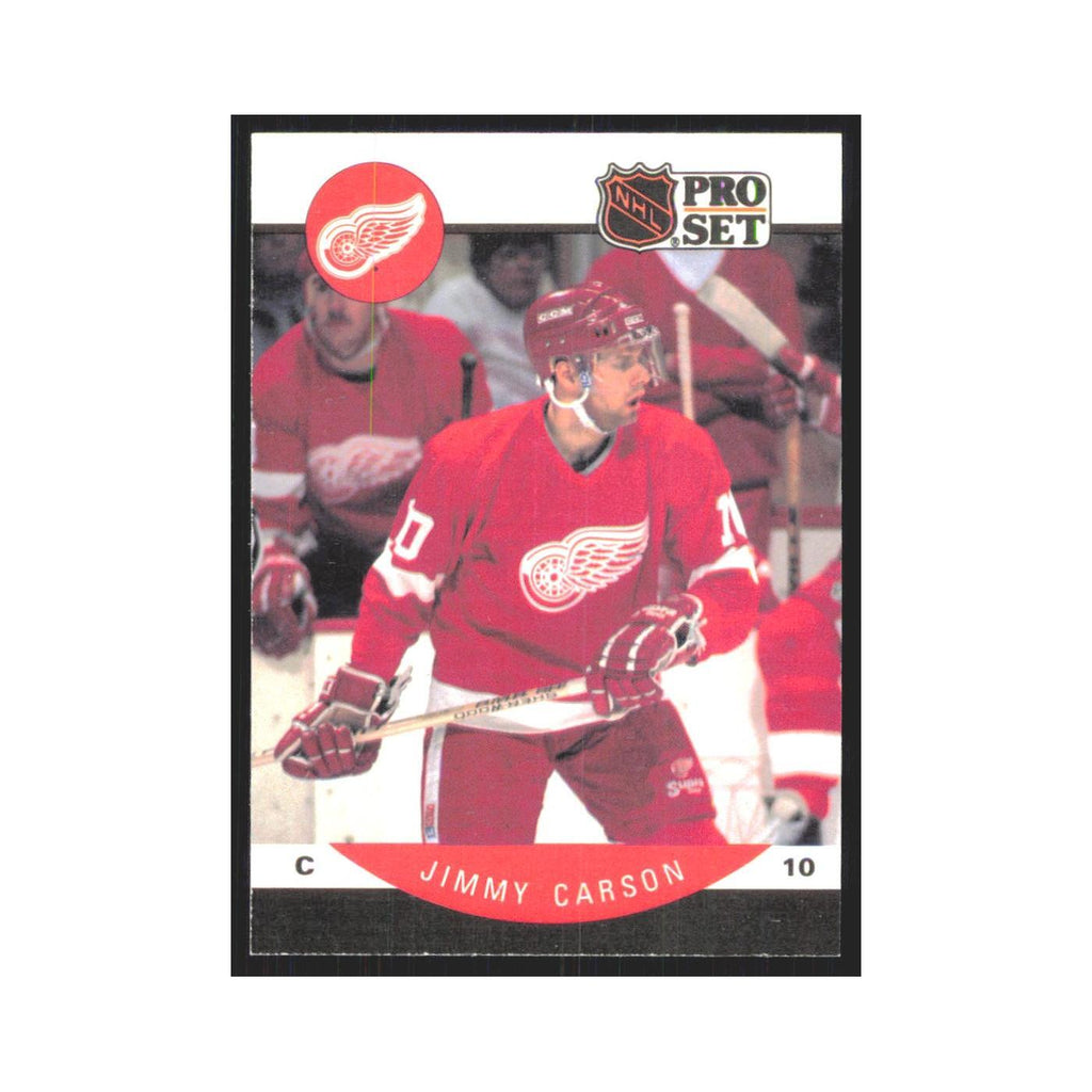 1990 Pro Set Jimmy Carson Detroit Red Wings #67