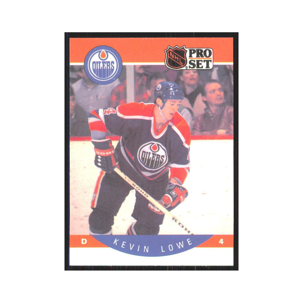 1990 Pro Set Kevin Lowe Edmonton Oilers #89