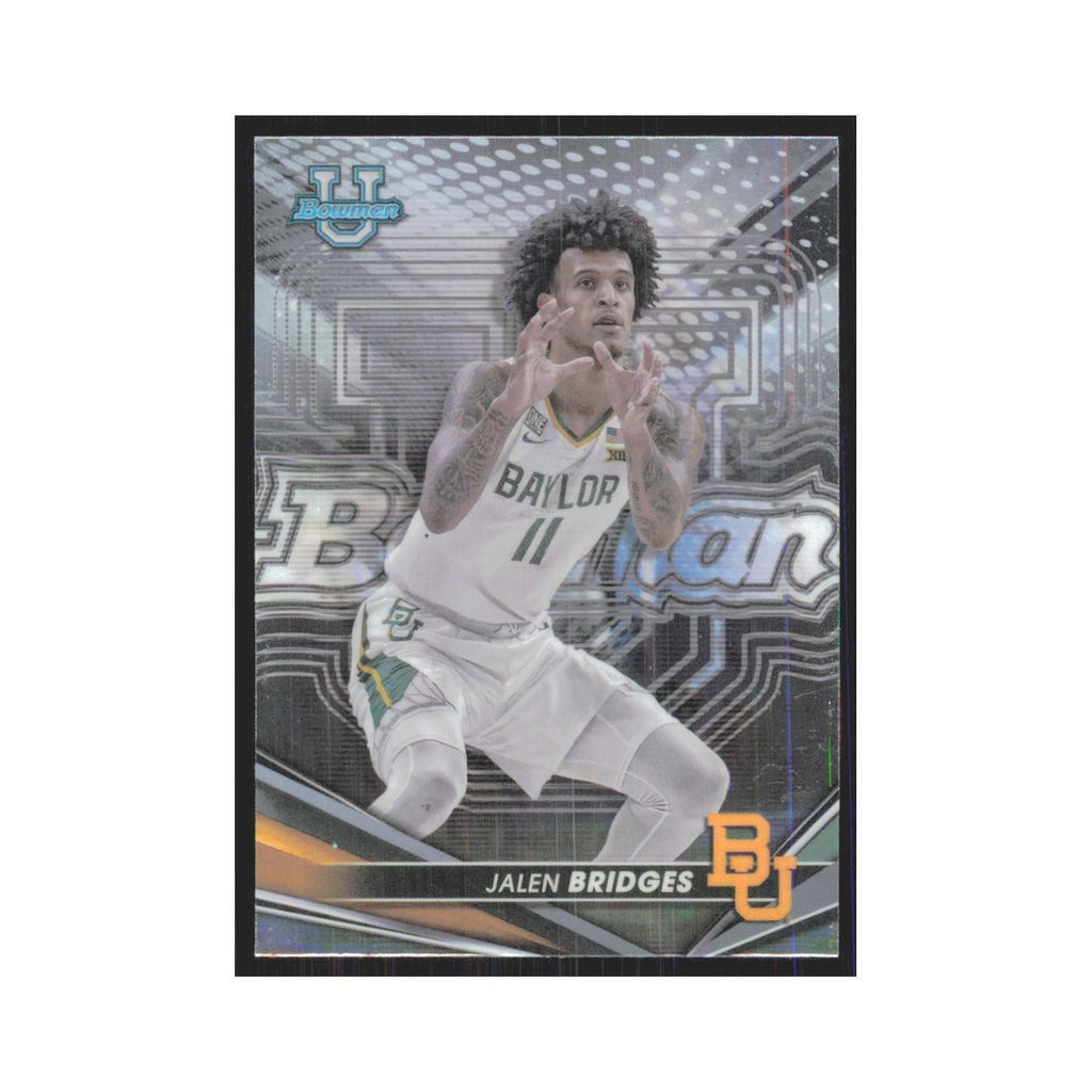 2023 Bowman University Best Jalen Bridges Baylor Bears #52